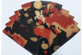 Galeries La fayette, advertising fan by Jack Roberts, circa 1931