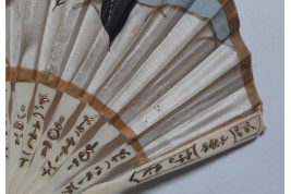 Parfum June Roses de Morny, éventail de Lopez après 1918