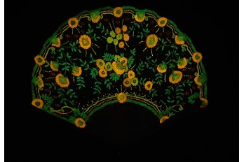 Radiana, éventail "lumineux" phosphorescent, vers 1922-23