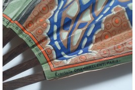 Lumineux Radiana, éventail publicitaire phosphorescent, vers 1925