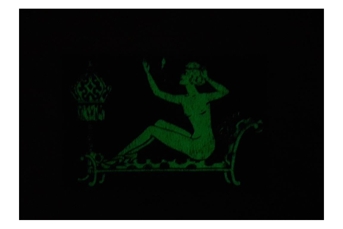 Lumineux Radiana et la femme, cartes vers 1922-25