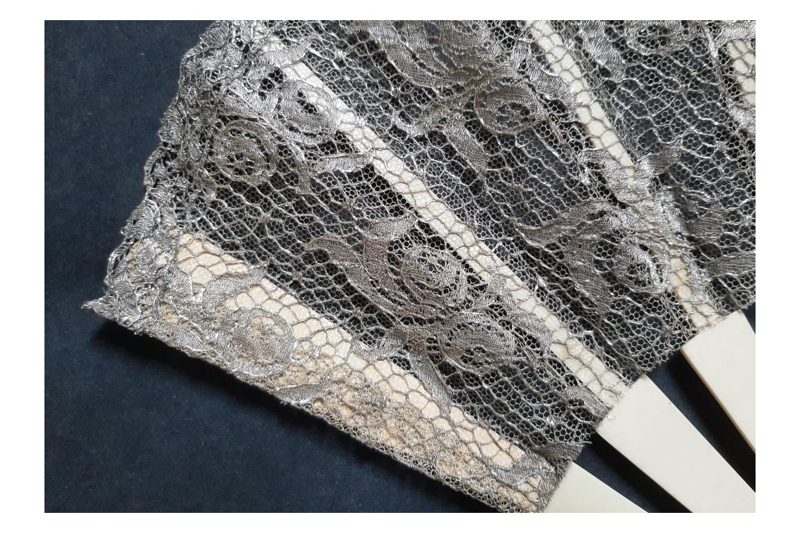 Silver, Art deco fan