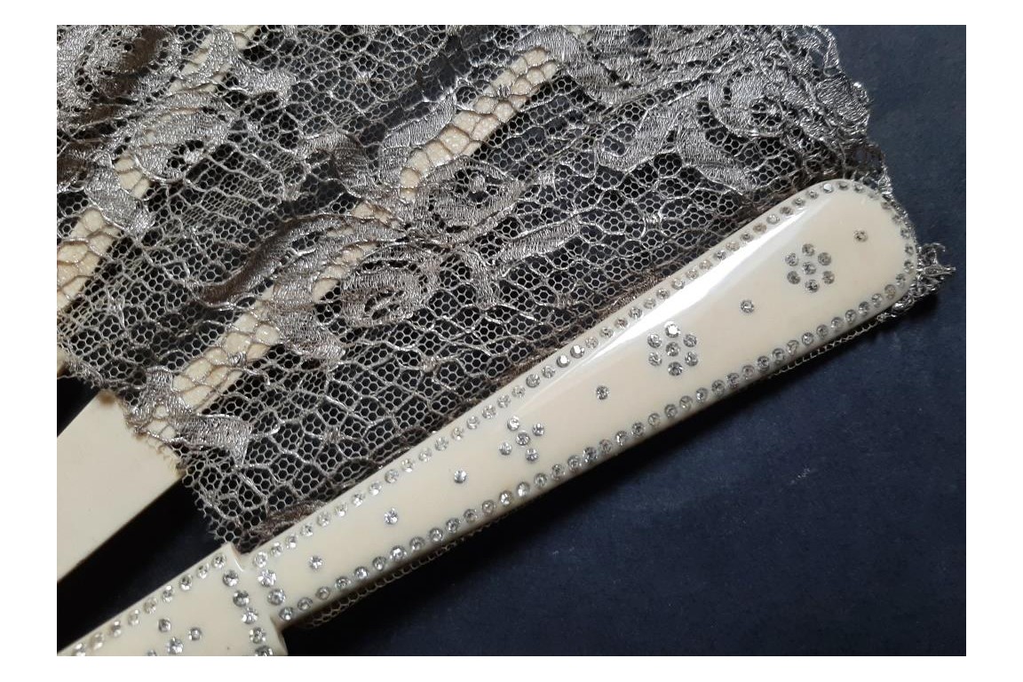 Silver, Art deco fan