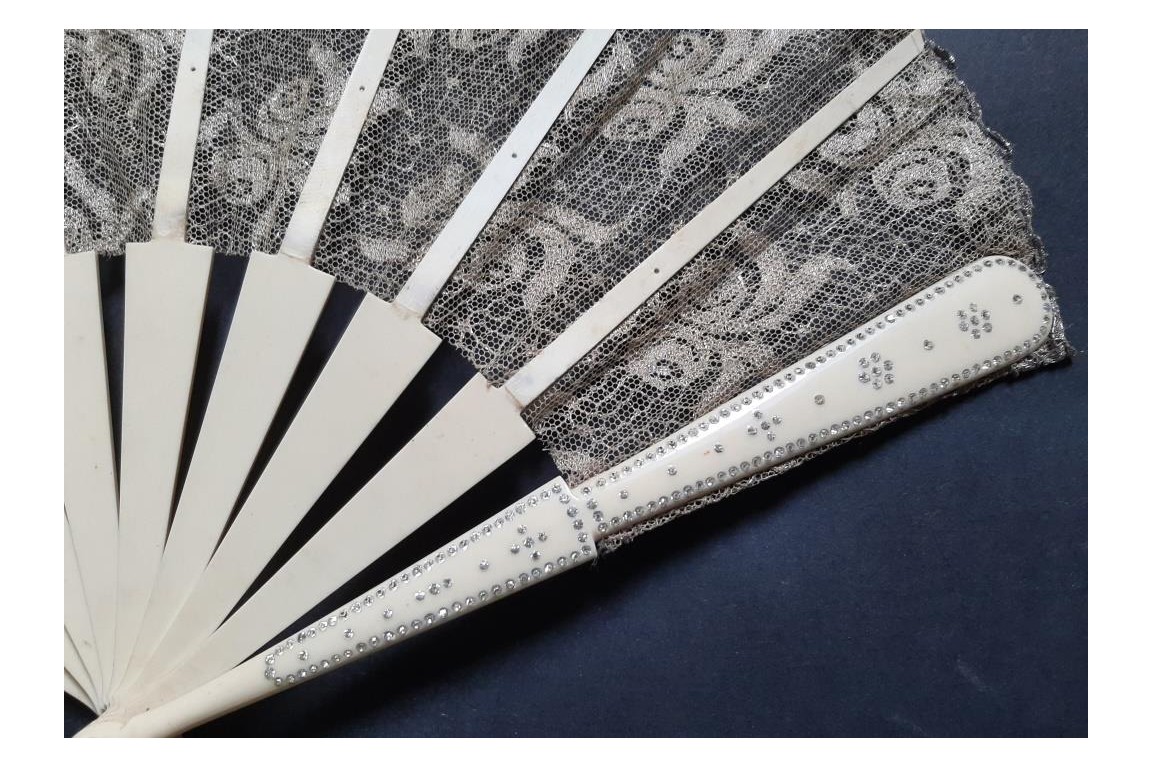 Silver, Art deco fan