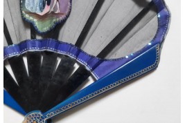 Les galants bleu, éventail vers 1924-30