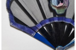 Les galants bleu, éventail vers 1924-30