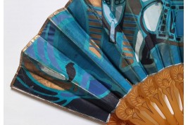 Égyptomanie et Tutmania, éventail vers 1922-1930