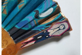 Égyptomanie et Tutmania, éventail vers 1922-1930