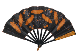 Tournesols, éventail vers 1925-30