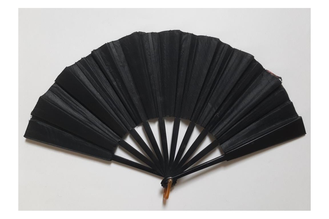 Tournesols, éventail vers 1925-30