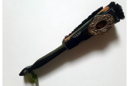 Roses et perles vertes, éventail vers 1924-25