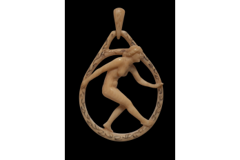 La danseuse, pendentif Art déco
