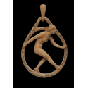 The Dancer, Art Deco pendant