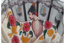 La danseuse de flamenco, éventail Art déco