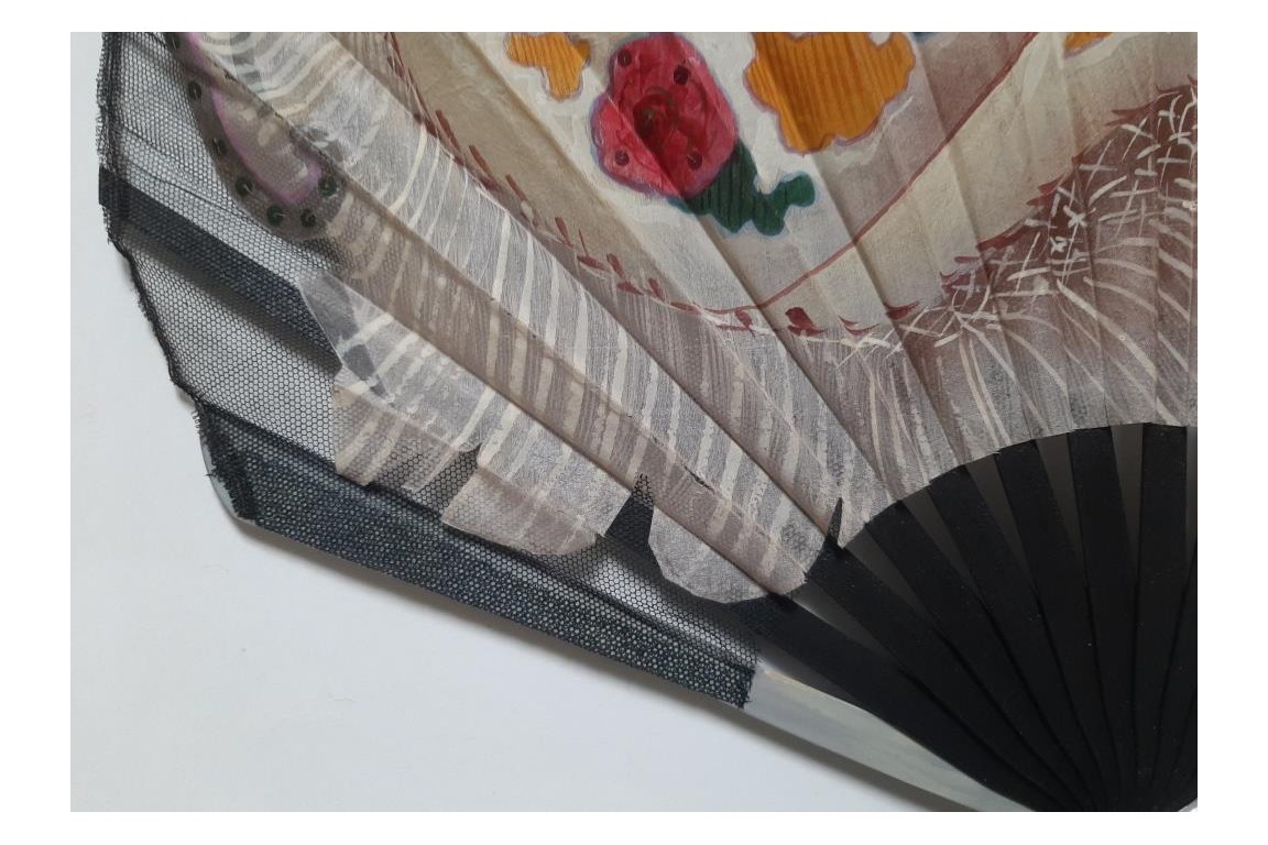 La danseuse de flamenco, éventail Art déco