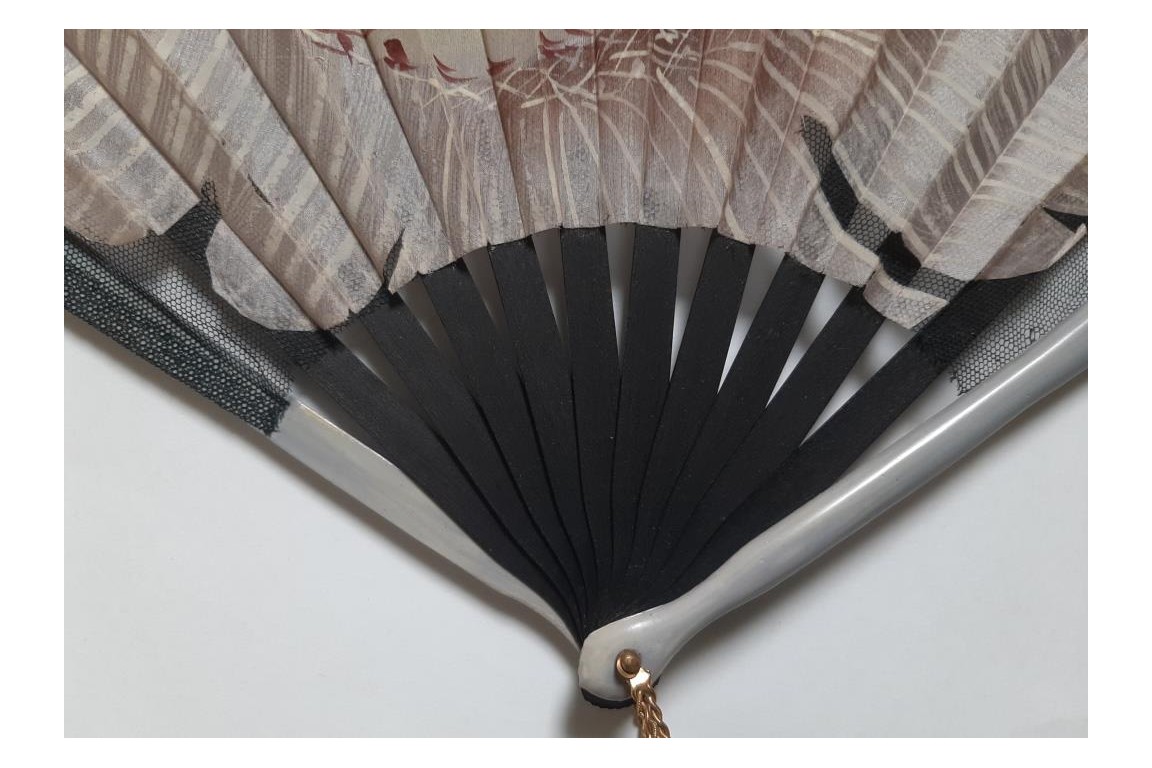 La danseuse de flamenco, éventail Art déco