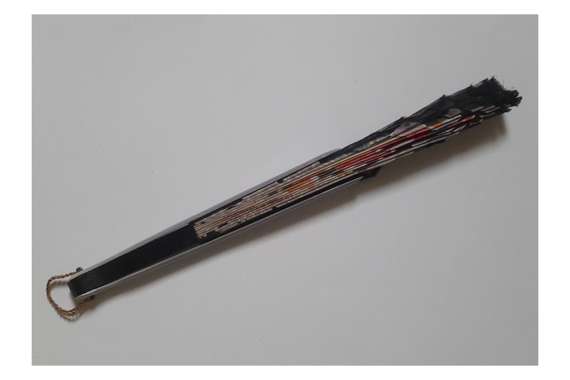 La danseuse de flamenco, éventail Art déco