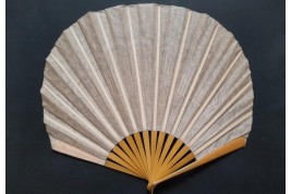 Grand ballon rose, éventail vers 1920-25