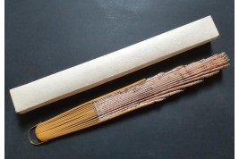 Grand ballon rose, éventail vers 1920-25