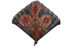 Les tournesols, éventail vers 1925