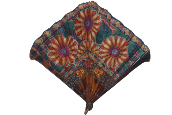 Les tournesols, éventail vers 1925