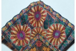 Les tournesols, éventail vers 1925