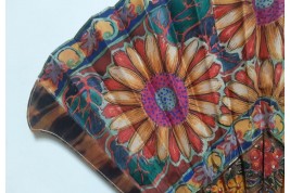 Les tournesols, éventail vers 1925