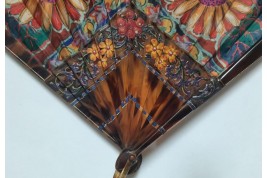 Les tournesols, éventail vers 1925