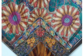 Les tournesols, éventail vers 1925