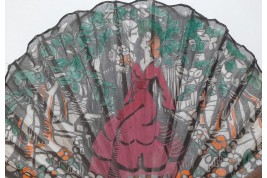 The kiss, Art Deco fan ?