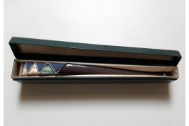 The Oriental Woman with bird of Paradise and Pageboy, fan by Umberto Brunelleschi, circa 1925