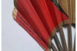 La Maisonnette des Comédiens Russes, advertising fan circa 1920-30