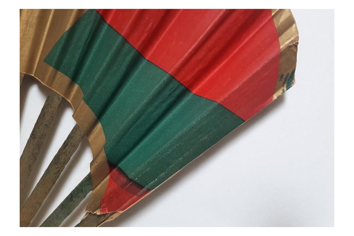 La Maisonnette des Comédiens Russes, éventail publicitaire vers 1920-30