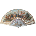 Louis XV giving peace to Europe, fan circa 1860-65