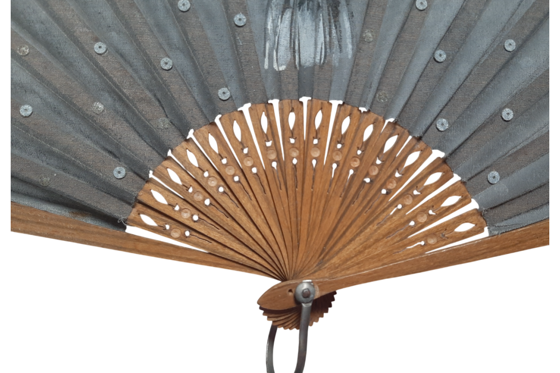 The owl by Liberty & Co, fan circa 1909