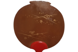 Le faucon japonais, écran période Meiji