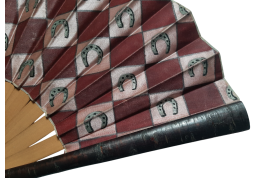 Henri Guérard's pug, Duvelleroy fan circa 1885-95