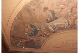 The Horses of Mars. Fan leaf attributed to Lagrénée, late 18th century