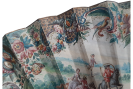 La chasse, éventail pastichant le XVIIIe siècle