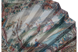 La chasse, éventail pastichant le XVIIIe siècle