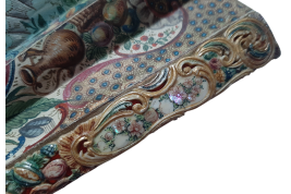 Hunting, fan imitating the 18th century