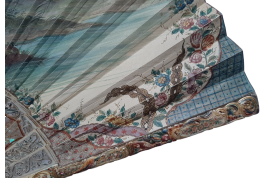 Hunting, fan imitating the 18th century