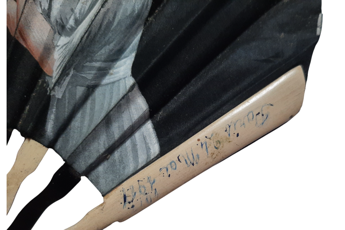 The mare and her rider, fan from 1917