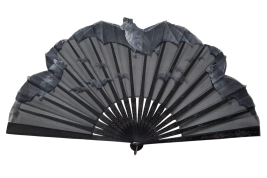 Bats, fan circa 1880-90