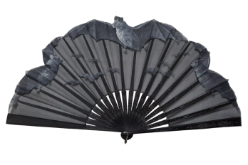 Bats, fan circa 1880-90