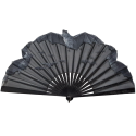 Chauves-souris, éventail vers 1880-90