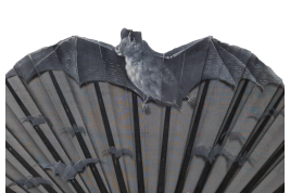 Bats, fan circa 1880-90