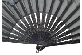 Bats, fan circa 1880-90