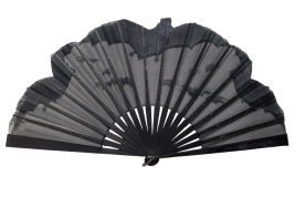 Bats, fan circa 1880-90