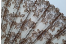 Elegant carriage, late 19th century fan